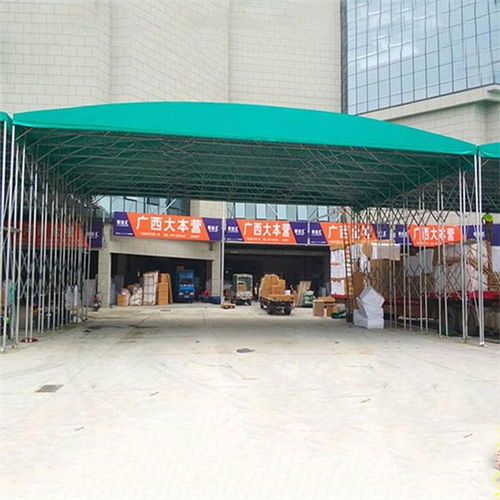 長(zhǎng)春寬城工廠高空移動(dòng)推拉雨棚在倉(cāng)儲(chǔ)物流中的應(yīng)用